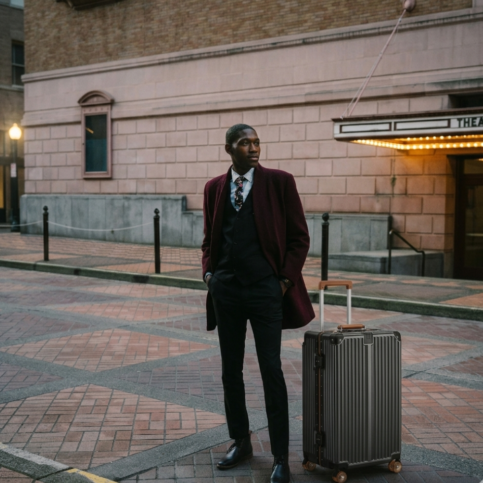 The Wall Street Black Carry-On